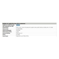 NVIDIA A2 16GB PCIe NonCEC Accelerator R9H23C RENEW