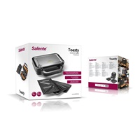 Salente Toasty, sendvičovač 3v1, nerez