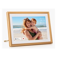 Arzopa D10 digitální fotorámeček, Champagne Gold
