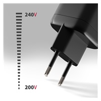 AXAGON ACU-PQ100, GaN nabíječka do sítě 100W, USB-A + USB-C, PD3.0/PPS/QC4+/SFC2.0/Apple, černá