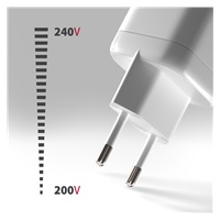 AXAGON ACU-PQ100W, GaN nabíječka do sítě 100W, USB-A + USB-C, PD3.0/PPS/QC4+/SFC2.0/Apple, bílá