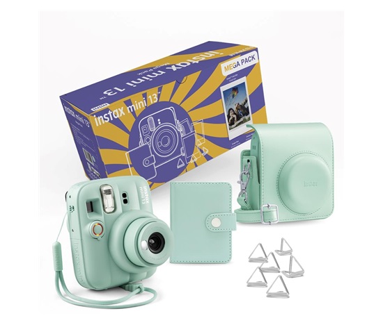 Fujifilm INSTAX MINI 13 Mega pack green