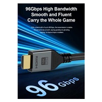 PremiumCord Kabel Ultra HD HDMI 2.2 16K@60Hz, 8K@240Hz, 4K@480Hz, pozlacený, 1m