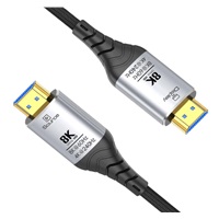 PremiumCord Ultra High Speed HDMI 2.1 optický fiber kabel, 8K@60Hz, pozlacený, 5m