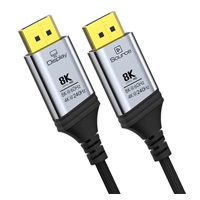 PremiumCord Kabel DisplayPort 1.4 8K optický M/M, pozlacený, 30m