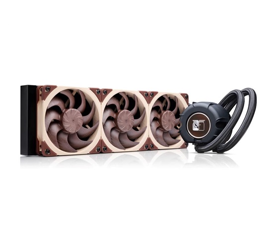 NOCTUA Vodní chladič NL-LC1-36, 3x 120mm, LGA1851, AM5, hnědá