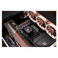 NOCTUA Vodní chladič NL-LC1-36, 3x 120mm, LGA1851, AM5, hnědá