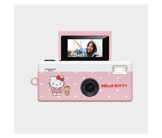 YASHICA Funtastic Keychain Camera (Polka Dot Edition)