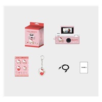YASHICA Funtastic Keychain Camera (Polka Dot Edition)