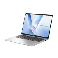 ASUS NTB Vivobook 16 (X1607CA-MB174W),Core 5 Ultra 225H, 16" 1920 x 1200, 16GB, 512GB SSD, Intel Graphics, W11 H, Silver