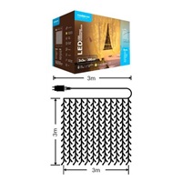 Modee ML-C3006 300LED 3m x 3m vánoční řetěz záclona, teplá 8 programů IP44