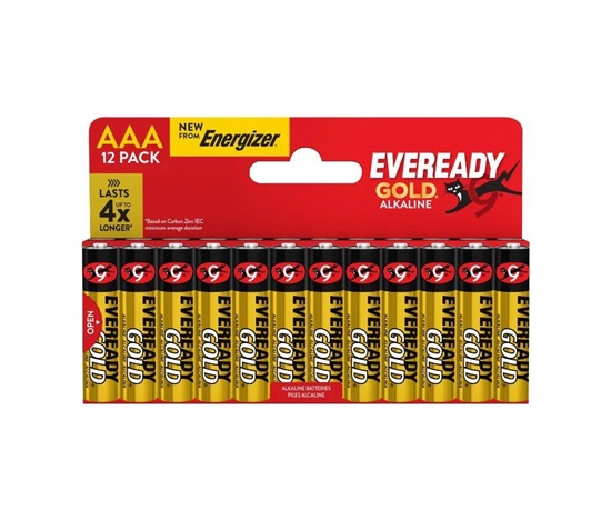 Energizer LR03/12 EVEREADY GOLD AAA family 12pack Alkalické
