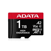ADATA MicroSDXC karta 1TB High Endurance, UHS-I Class 10, A2, V30 (R:100/W:85 MB/s)