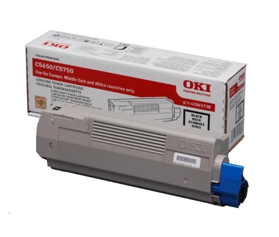 Oki Toner Černý do C5650/C5750 (8 000 stránek)