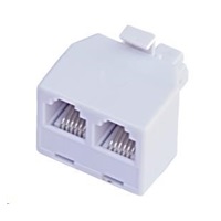 Rozdvojka RJ12, 1x6p6c/2x6p6c - telefonní