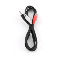 GEMBIRD Kabel audio 3,5mm Jack - 2x Cinch 1,5m (RCA, M/M, stereo)