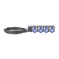 APC Rack PDU, Basic, Extender, 2U, 32A, 230V, (4) IEC-309-32, Hard Wire 3-wire 8.53m