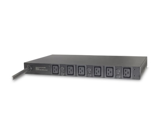 APC Basic Rack PDU, 1U, 22kW, 400V, (6)C19, IEC 309 32A 3P+N+PE 2.44m