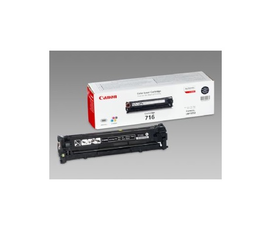 Canon TONER CRG-716BK černý pro i-Sensys LBP5050, LBP5050N, LBP5360, MF-8030Cn, MF-8040Cn, MF-8050Cn  (2 300 str.)