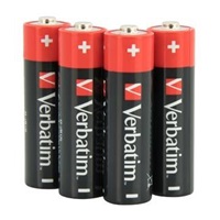 VERBATIM Alkalické baterie AA, 4 PACK , LR6