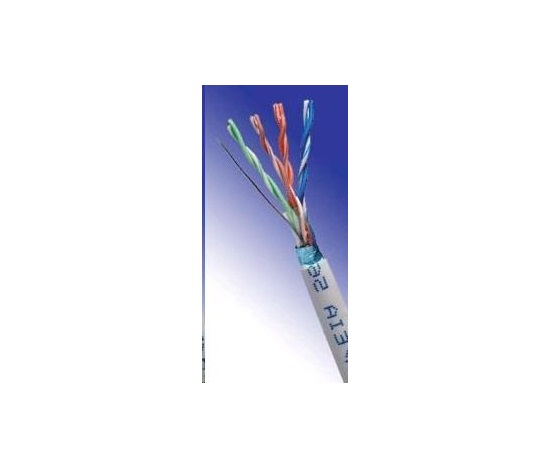 Intellinet FTP kabel, Cat5e, licna (lanko) 305m, 26AWG, šedý