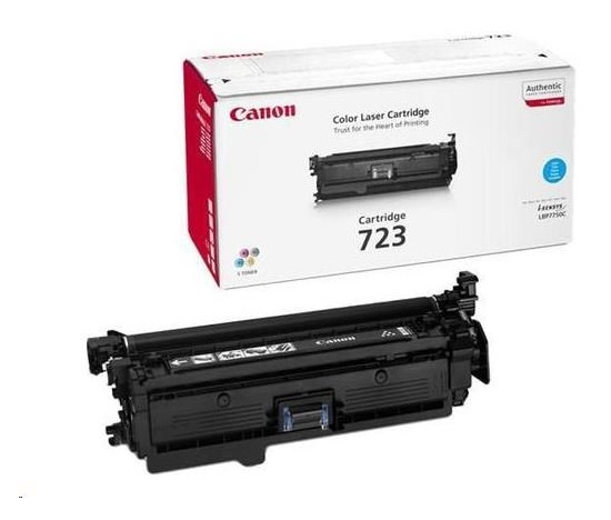 Canon TONER CRG-723C azurový pro LBP7750 (8.500 str.)