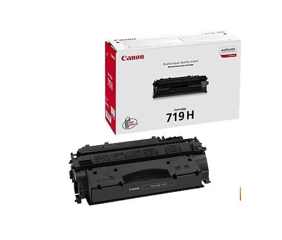 Canon TONER CRG-719HBk černý pro i-SENSYS LBP251dw, LBP252dw, LBP253x, LBP6300DN, LBP6310dn, LBP6650DN (6 400 str.)