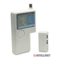 Intellinet Cable Tester,  4-in-1, RJ11, RJ45, USB and BNC