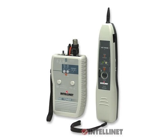Intellinet Cable Tester, Net Toner and Probe Kit, RJ45, RJ12