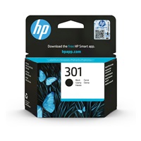 HP 301 Black Ink Cart, 3 ml, CH561EE