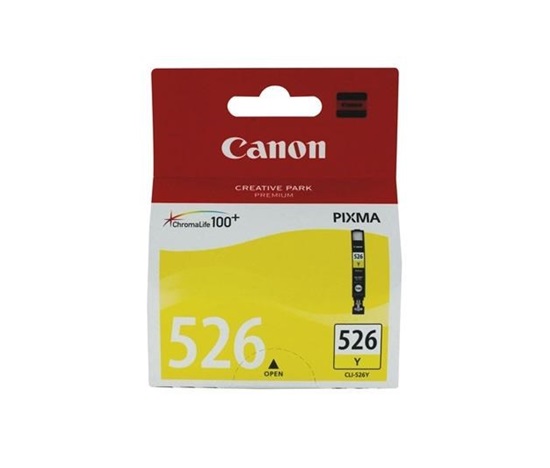 Canon CARTRIDGE CLI-526Y žlutá proPixma IP4850, IX6520, IX6550, MG5120, MG5150, MG5170, MG5250, MG6170, MG8120 (450str.)