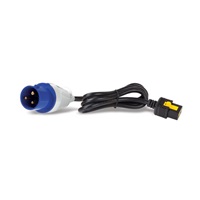 APC Rack PDU 2G, Metered, ZeroU, 16A, 230V, (18)C13 & (2)C19, IEC-309 Cord