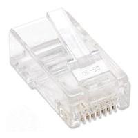 Intellinet konektor RJ45, licna (lanko) UTP Cat5e, 100ks v nádobě