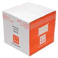 FTP kabel LYNX Cat5E, drát, dvojitý venkovní PE+PVC, černý, 305m cívka