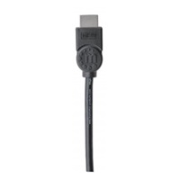 MANHATTAN kabel High Speed HDMI 4K, 3D, Male to Male, stíněný, černý, 1,8m