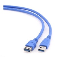 GEMBIRD Kabel USB 3.0 A-A prodlužovací 1,8m (modrý)