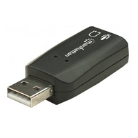 MANHATTAN Zvuková karta USB 3-D Sound Adapter