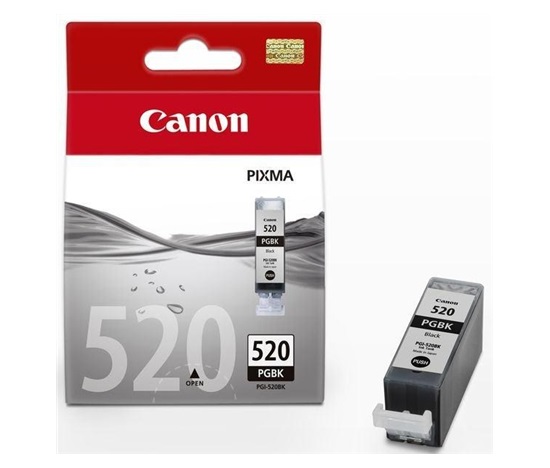 Canon CARTRIDGE PGI-520BK černá pro MP 540/ 620/ 630/ 980, iP3600/ 4600 (320 str.)