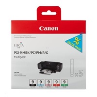 Canon Cartridge  PGI-9 MBK/PC/PM/R/G černá a barevná MULTI-PACK pro PIXMA iX7000