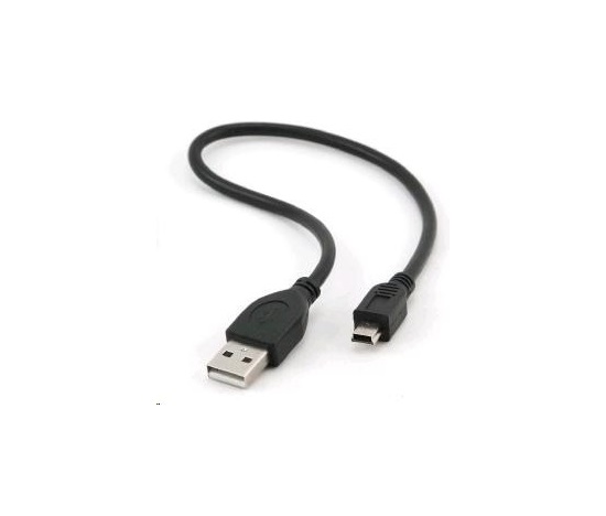 GEMBIRD Kabel USB 2.0 A-Mini B (5pin) 30cm k externím HDD (ADATA, WD, ...)