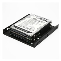 AXAGON RHD-225, kovový rámeček pro 2x 2.5" HDD/SSD do 3.5" pozice, montáž ventilátoru