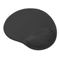TRUST Podložka pod myš Bigfoot Gel Mouse Pad, černá, gelová