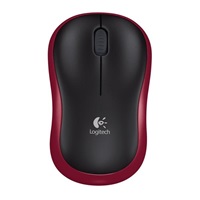 Logitech M185 červená