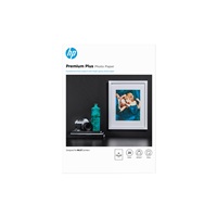 HP Premium Plus Glossy Photo Paper-20 sht/A4/210 x 297 mm, 300 g/m2, CR672A