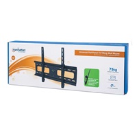 MANHATTAN Nástěnný držák TV, naklápěcí (0°-12°, 32"-70", max. 80kg)