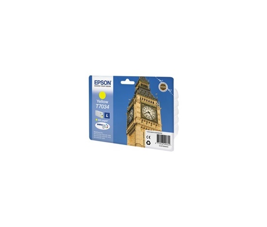 EPSON Ink bar WorkForce-4000/4500 - Yellow L -  BAR 800str.