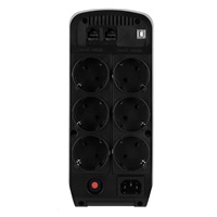 CyberPower PFC SineWare LCD GP 900VA/540W, Schuko zásuvky