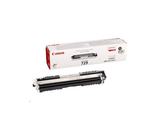 Canon TONER CRG-729BK černý pro LBP7010C, 7018C (1 200 str.)