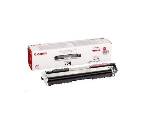 Canon TONER CRG-729M purpurový pro i-Sensys LBP7010C , LBP7010C, LBP7018C (1 000 str.)