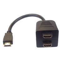 PREMIUMCORD Adaptér HDMI M - 2x F (rozdvojka, 1.3)